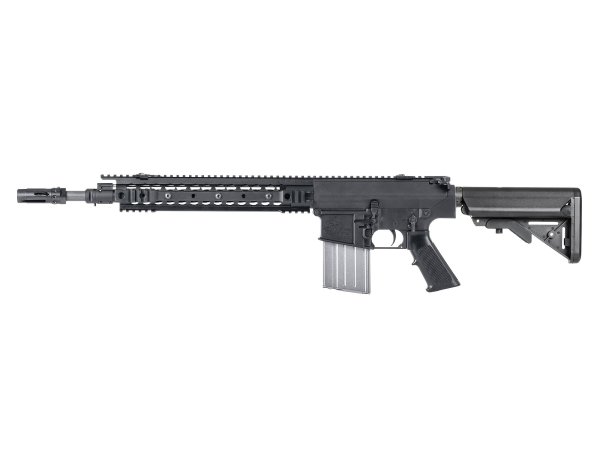 画像1: VFC KAC SR25 Enhanced Combat Carbine（ECC) ナイツ正式ライセンス品 ガスブローバック　エアガン　サバゲー (1)