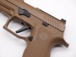 画像6: MGA コンプリート SIG X-FIVE DEVGRUカスタム M17ベース TAN　エアガン　サバゲー (6)