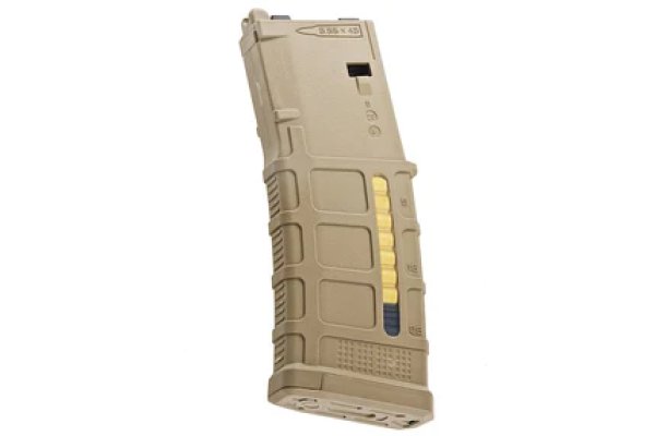 画像1: Double Eagle NOVESKE N4/東京マルイ MWS用 PMAG ウィンドウ Gen3 ガスマガジン FDE (1)