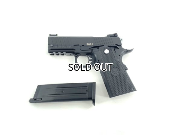 画像1: BUL Armory SASII Ultralight BK モデル ガスハンドガン 樹脂スライドモデル セール品 (1)