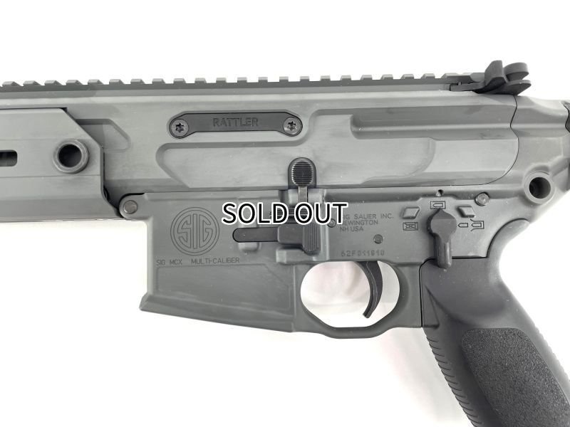 APFG MCX RATTLER GBB フル刻印 セラコート版 SIG Grey ガス
