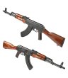 画像1: GHK AKM V3 ガスブローバック ライフル 改良版最新ロッド (1)