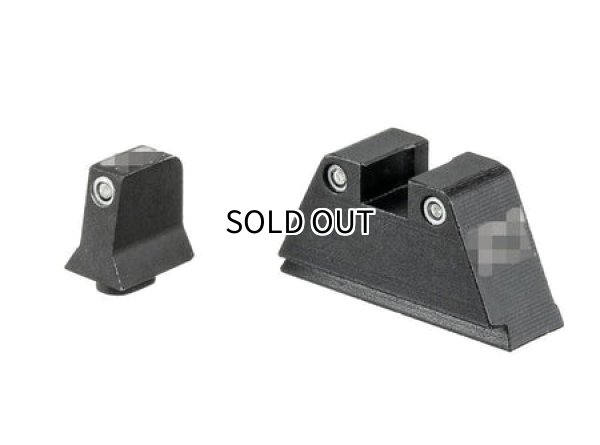 画像1: Pro-Arms UMAREX G19gen4/G19X/G17 Gen5/G45用 GL-201 タイプ トリチウム ハイサイト (1)