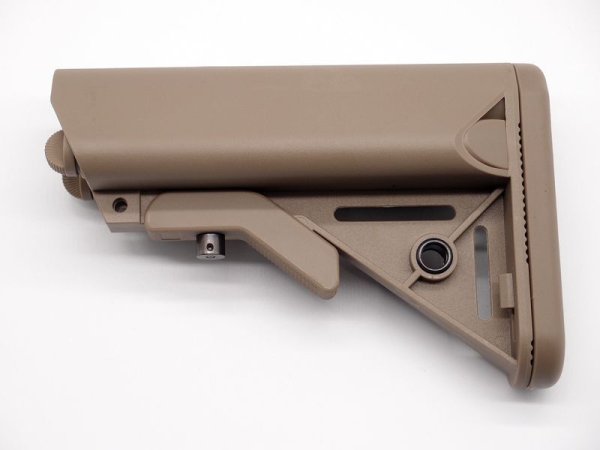 画像1: LMTタイプ クレーンストック FDE 電動ガン/GBB 用 最新タイプ (1)