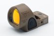 画像5: SOTAC Trijicon SRO タイプ  レッドドットサイト BK/DE 金属版  (5)