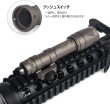 画像4: WADSN シュアファイア M600C タイプ スカウトライト FDE 20mm レイル対応 340ルーメン (4)