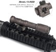 画像3: WADSN シュアファイア M600C タイプ スカウトライト FDE 20mm レイル対応 340ルーメン (3)