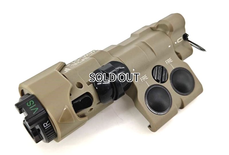 画像1: WADSN MAWL-C1+ 樹脂版 エイミングデバイス フルファンクション FDE 赤ポインター/IR/ホワイトLED (1)