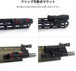 画像2: WADSN シュアファイア M340C タイプ スカウトライト FDE  20mm レイル/M-Lok 対応 400ルーメン (2)