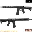 画像1: FALCON TOYS(IRON製) KAC KS-1 ガスブローバック GBB BK 最新ロッド (1)