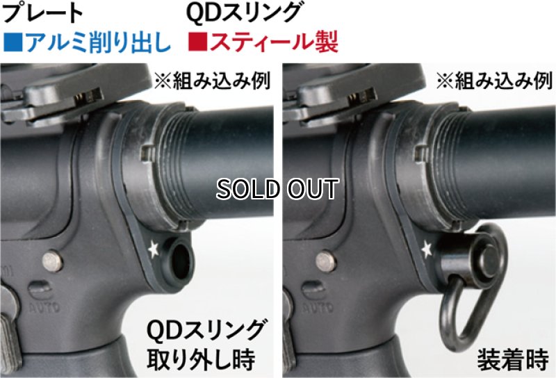 GG&G■AR15/M16 GGG-1048 スリング エンドプレート GG&G□AR15/M16 GGG-1048 スリング エンドプレート AIRSOFT97