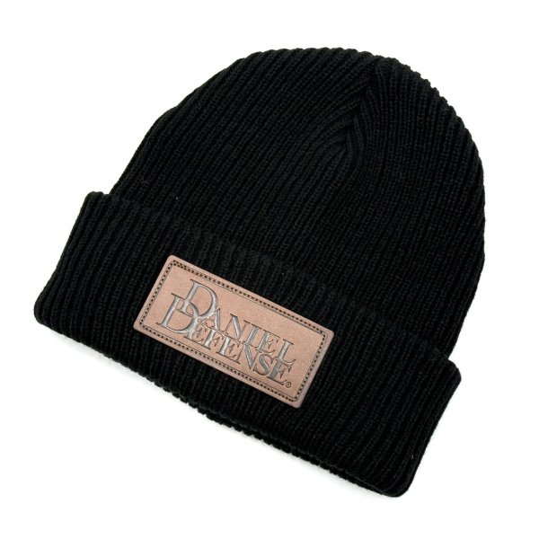 画像1: 実物 Daniel Defense® Black Woven Beanie (1)