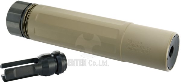 画像1: Angry Gun Dead-Air Sandman-S タイプ QDサプレッサー フラッシュハイダーセット 14mm逆ネジ (1)