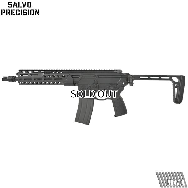 画像1: SALVO MCX Spear LT CAG 10.5in GBB (フル刻印／JP Ver.)(アルマイトBK／MGAカスタム＋) (1)