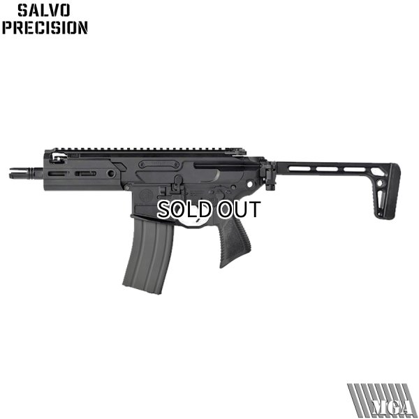 画像1: SALVO MCX RATTLER 5.5in GBB (フル刻印／JP Ver.)(アルマイトBK／MGAカスタム＋) (1)
