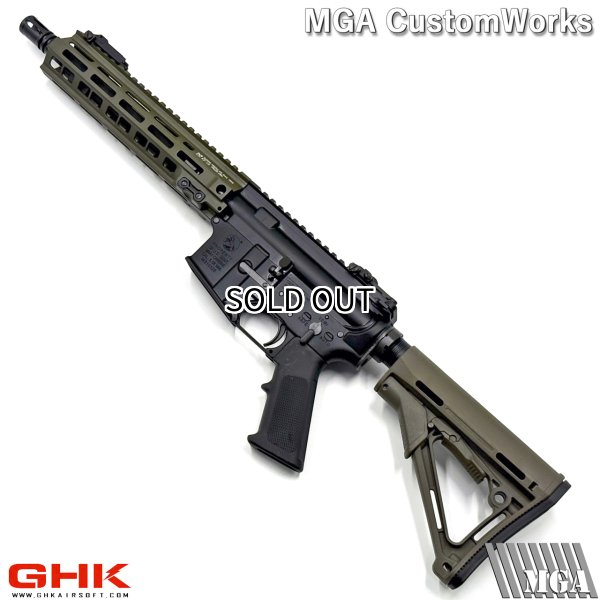 画像1: MGA コンプリート GHK M4  鍛造レシーバー (セラコート) (1)