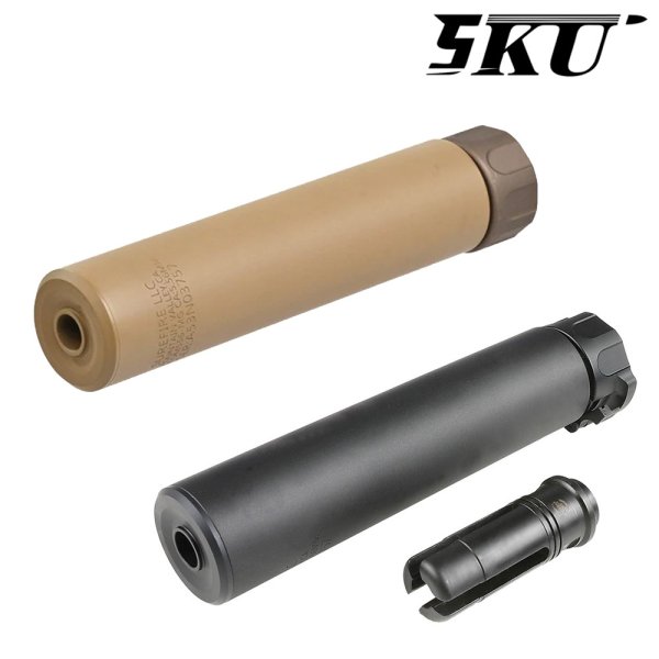 画像1: 5KU SFタイプ QDサプレッサー ハイダーセット 14mm逆ネジ（BK/FDE）） (1)