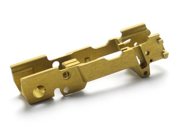 画像1: MGA SIG AIR M17/M18対応 ジュラルミンインナーシャーシ (FDE) (1)