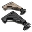 画像2: Toxicant 製  MPX/MCX テレスコピック フォールディングストック(BK／FDE) (2)