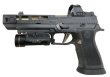 画像2: Bomber SIG AIR M17(P320)用  Herrington arms HC320タイプコンペンセイター&スティールバレルセット BK/FDE (2)