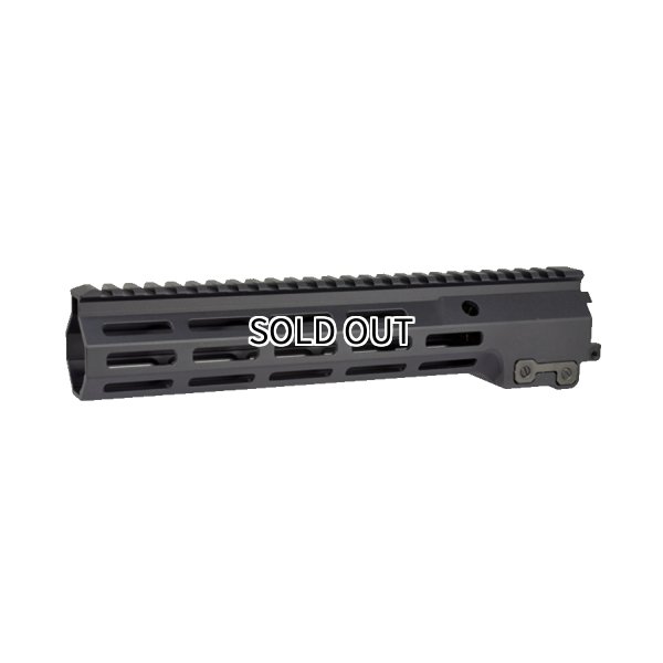 画像1: Angrygun Geisseleタイプ Mk16  10.5 inch レイル ハンドガード BK (1)