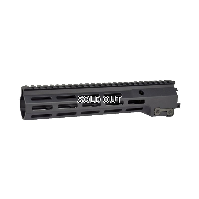 画像1: Angrygun Geisseleタイプ Mk16  10.5 inch レイル ハンドガード BK (1)