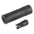 画像2: Arron Smith SIG SLX 556C-QD タイプ サプレッサー & フラッシュハイダー セット 14mm逆ネジ (2)