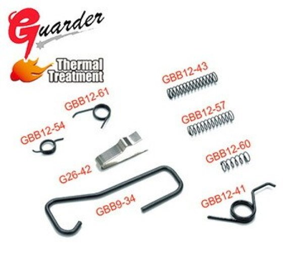 画像1: Guarder マルイ G17 Gen5用 強化スプリングセット (1)