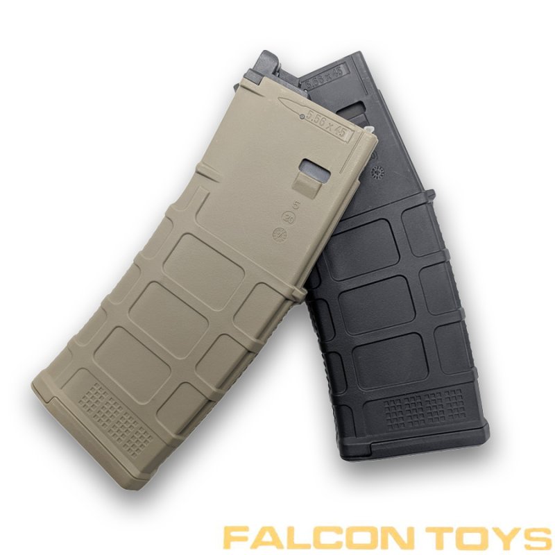 Falcon Toys 東京マルイ MWS用 P-MAG Gen3 ガスマガジン (BK