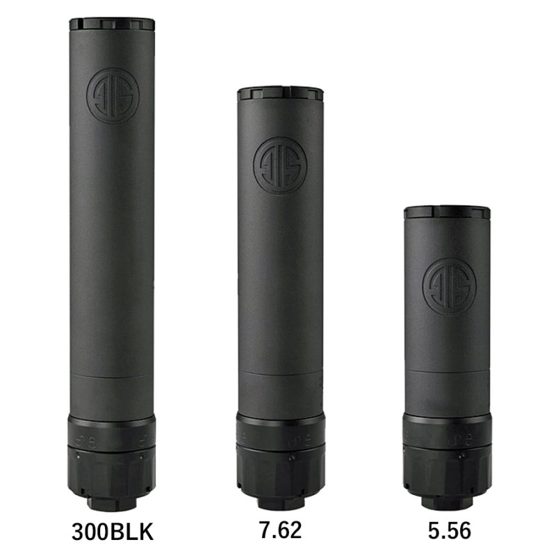 画像4: BPW SIG SLX 556C タイプ QDサプレッサー & ハイダー セット 14mm逆ネジ (4)