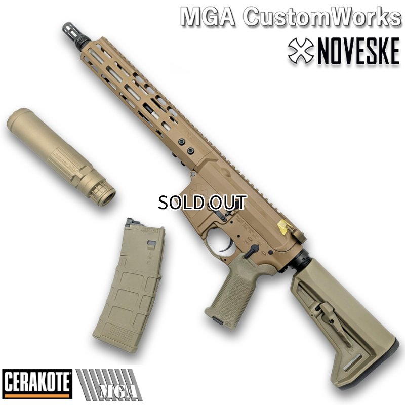 画像1: MGA コンプリート NOVESKE CHAINSAW (セラコート NOVESKE FDE) (Ver.2) (CGS SCI-SIX QDサプレッサーセット)  (1)