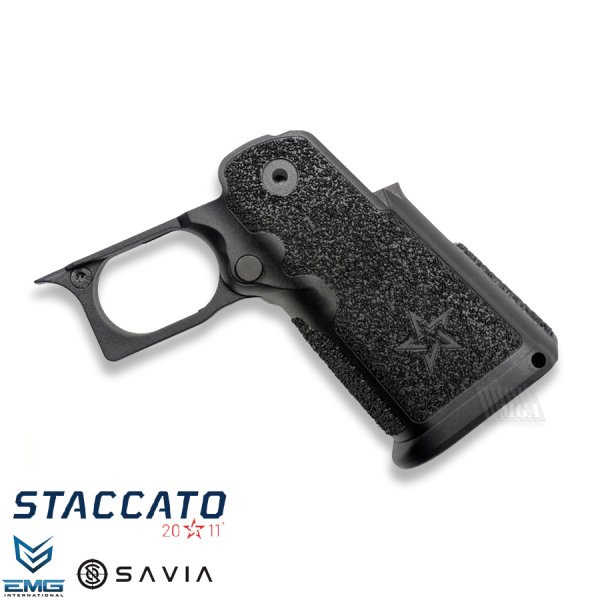 画像1: EMG/SAVIA STACCATO  Compact Master グリップ (BK) (1)