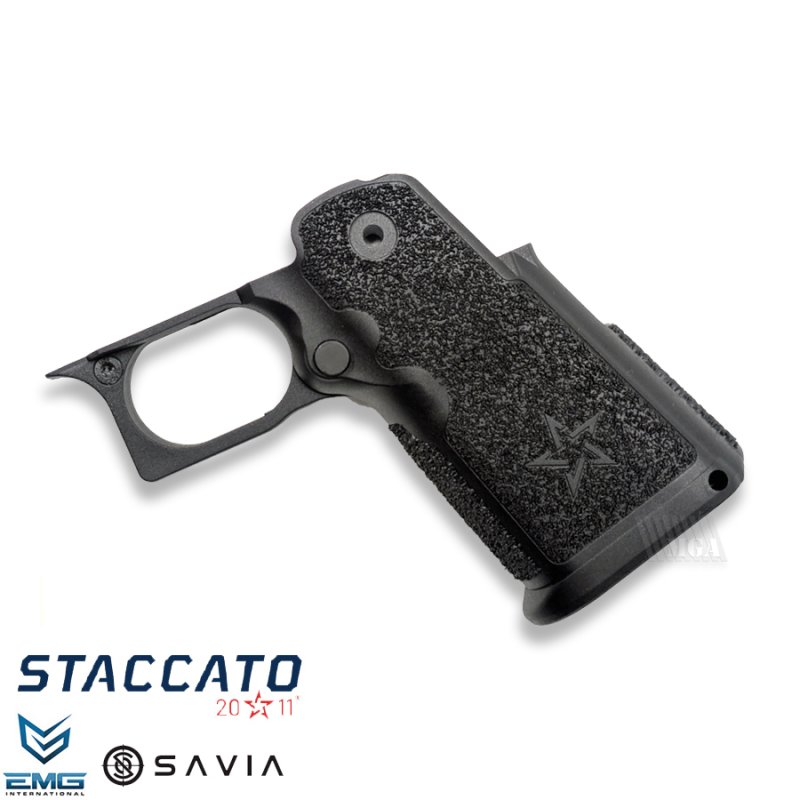 画像1: EMG/SAVIA STACCATO  Compact Master グリップ (BK) (1)