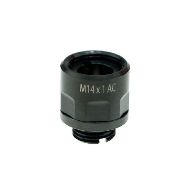 画像1: COWCOW Technology A01 Hi-CAPA用サイレンサーアダプター Black (11mm正→14mm逆ネジ) (1)