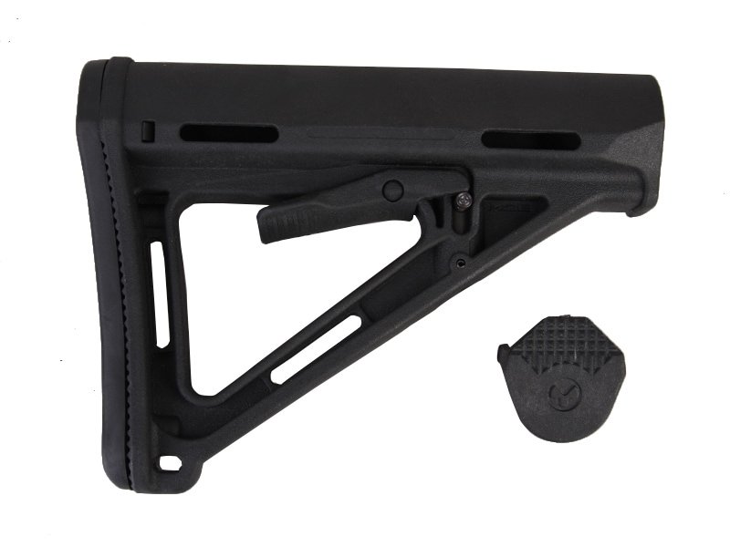 画像1: BIGDRAGON MAGPUL MOE タイプ ストック (BK) (1)