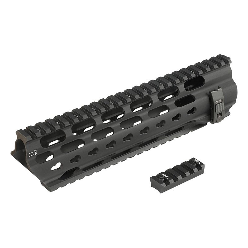画像1: Airsoft Artisan HK G95Kタイプ H-KEY ハンドガード 9.5インチ BK/DE   WE VFC HK416 電動 /GBB /PTW対応 (1)