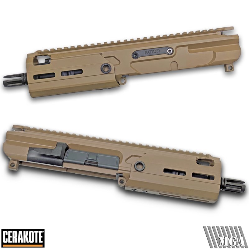 画像1: Toxicant MCX RATTLER アッパーキット ( セラコート Ver. / MGA調色FDE ) (1)