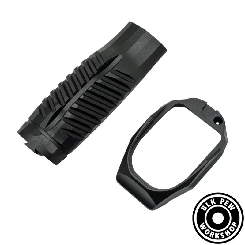 画像1: BPW P365 X-Macro Radian Weapons バックストラップ & マグウェル (BK) (1)