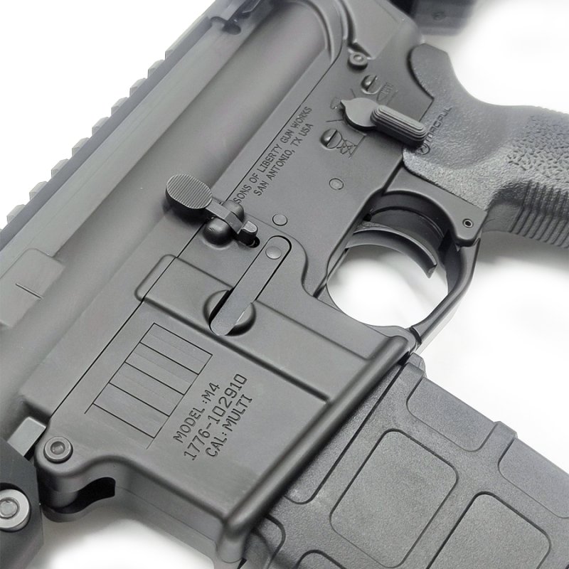 画像3: MGA コンプリート 7075鍛造 SOLGW L89 Rifle 14.5 inch (セラコート) (Co2仕様) (3)