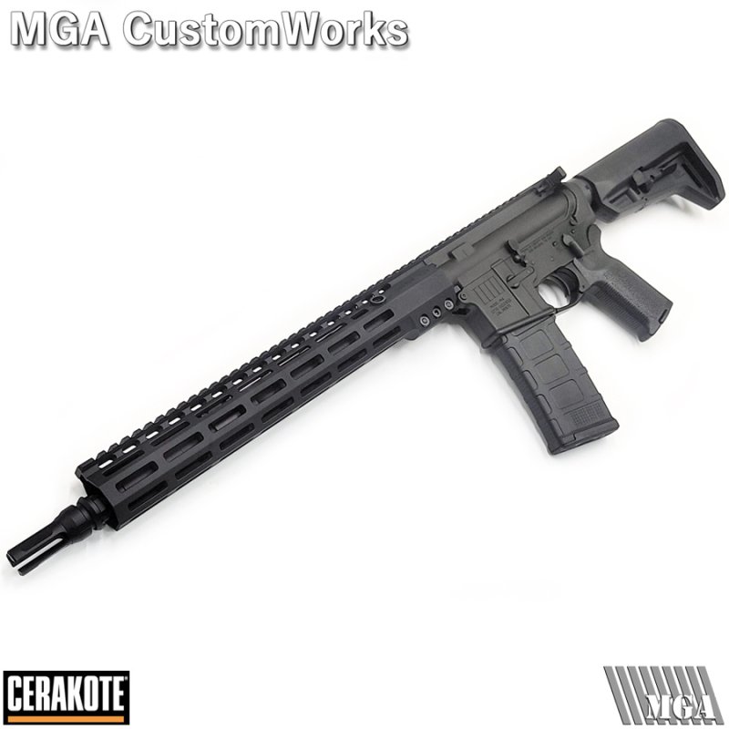 画像1: MGA コンプリート 7075鍛造 SOLGW L89 Rifle 14.5 inch (セラコート) (Co2仕様) (1)